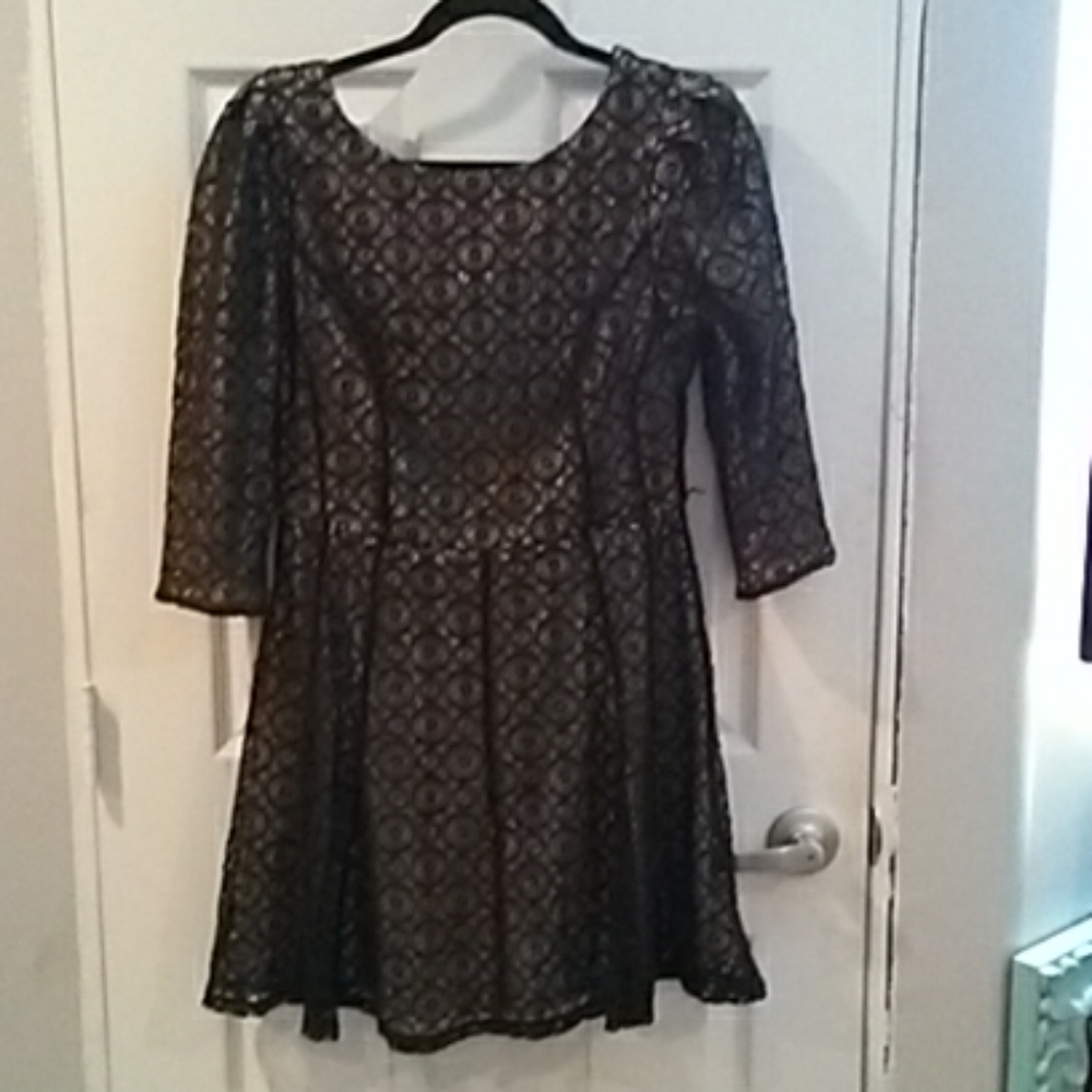 Arden B black lace dress (61)